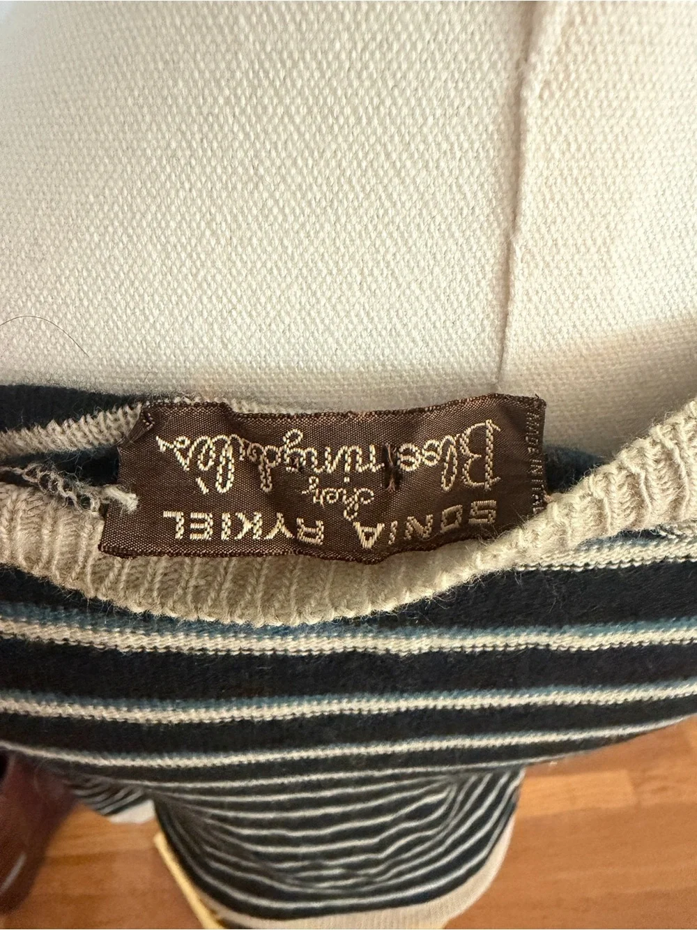 French Designer 1970s sweater